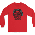 thumbnail image 1 of Big Worm Playing With My Money Long Sleeve T-Shirt Funny Movie Gift - Red, 5XL, 1 of 1