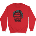 thumbnail image 1 of Big Worm Playing With My Money Sweatshirt Funny Movie Gift - Red, S, 1 of 1