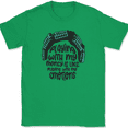 thumbnail image 1 of Big Worm Playing With My Money T-Shirt Tee Funny Movie Gift - Green, 2XL, 1 of 1