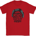 thumbnail image 1 of Big Worm Playing With My Money T-Shirt Tee Funny Movie Gift - Red, 5XL, 1 of 1