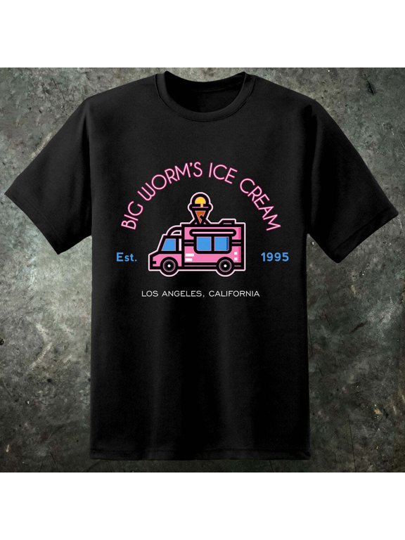 Big Worms Ice Cream Friday Inspired Mens T Shirt