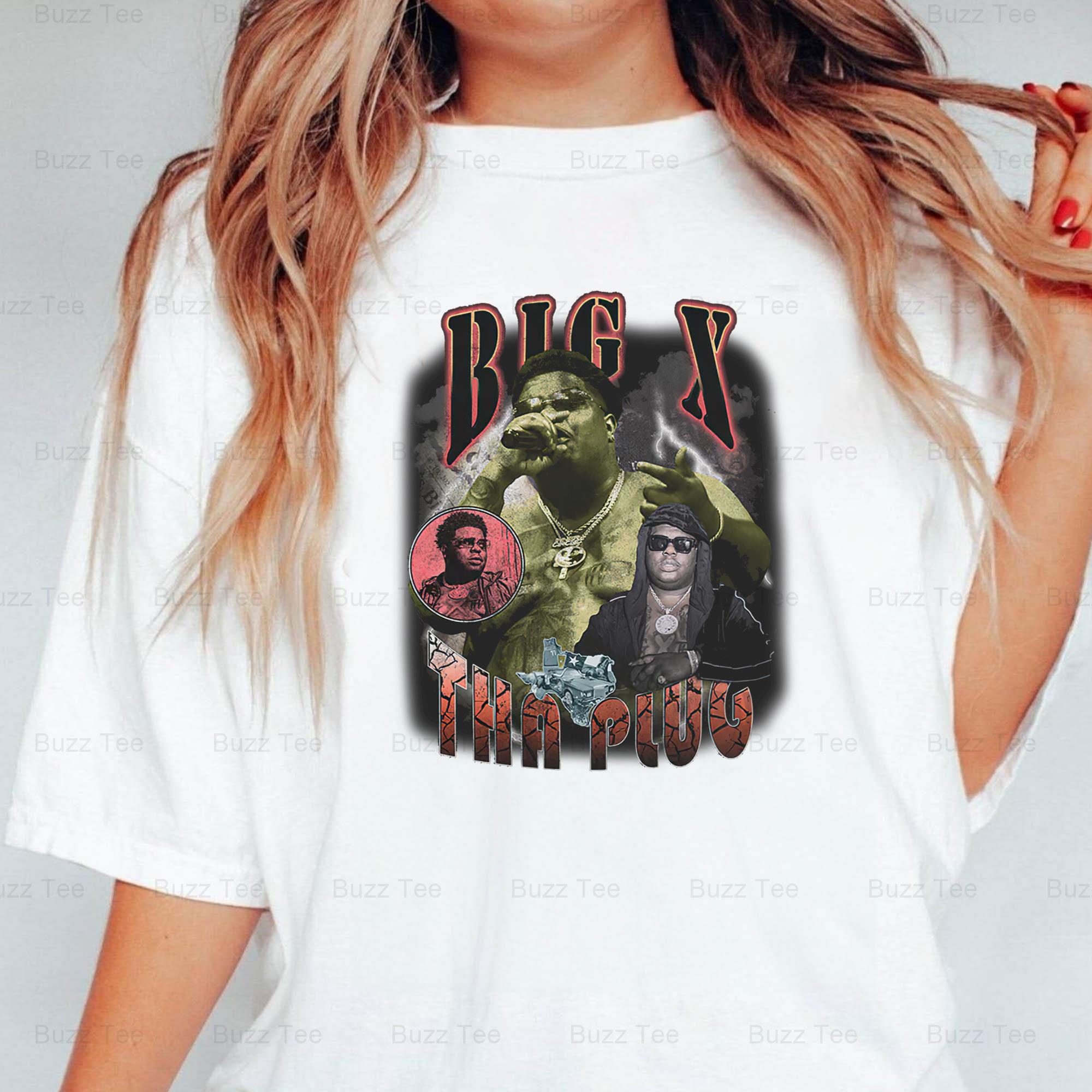 Big X Tha Plug Texas Rap Heavy Weight Merch Hip Hop Trending New