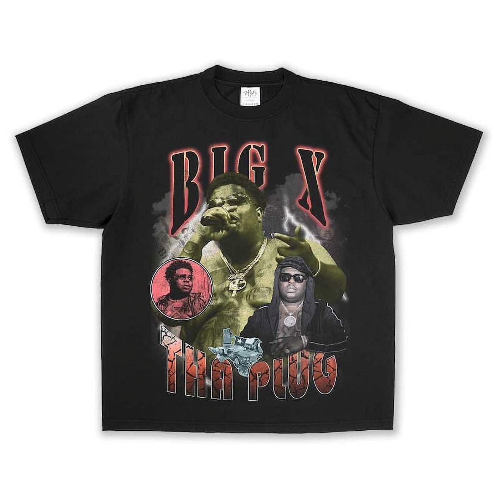 Big X Tha Plug Texas Rap T Shirt Heavy Weight Merch Bigxthaplug Hot ...