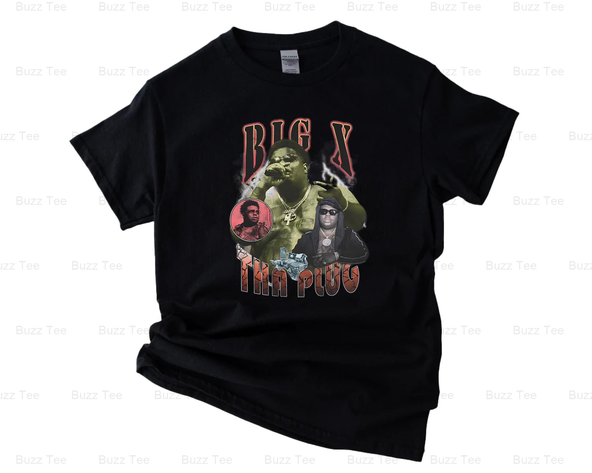 Big X The Plug Texas Rapper Heavy Weight Merch Hip Hop V20013 New