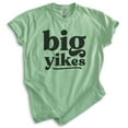 thumbnail image 1 of Big Yikes Shirt, Unisex Women's Men's Shirt, Silly Shirt, Humorous Shirt, Snarky Shirt, Heather Apple Green, Small, 1 of 6