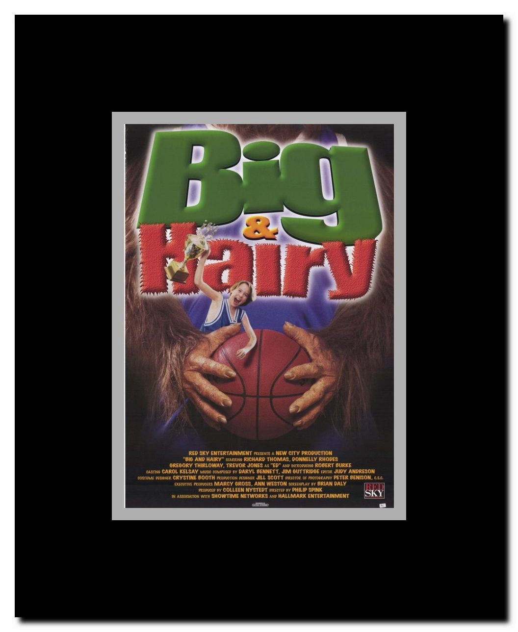 Big and Hairy Framed Movie Poster