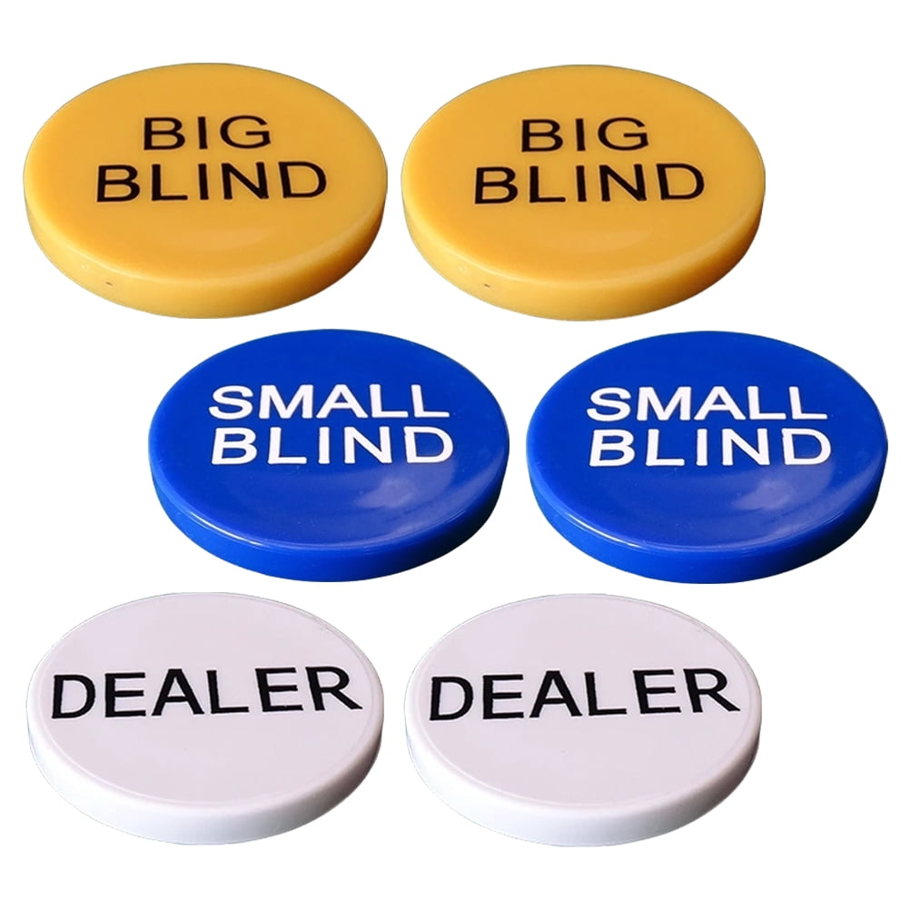 Big and Small Blind Banker Code Poker Tokens Gse Tally Playing Cards