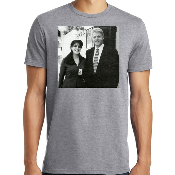 Big and Tall Bill Clinton and Monica Lewinsky Photo