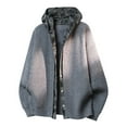 thumbnail image 1 of Big and Tall Cardigans for Men Long Sleeve Cable Knit Sweater Button Down Western Jackets, 1 of 8