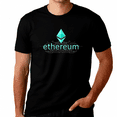 thumbnail image 1 of Big and Tall Crypto Shirts for Men Ethereum Shirt Crypto Shirt Digital Cryptocurrency Ethereum Shirt, 1 of 5