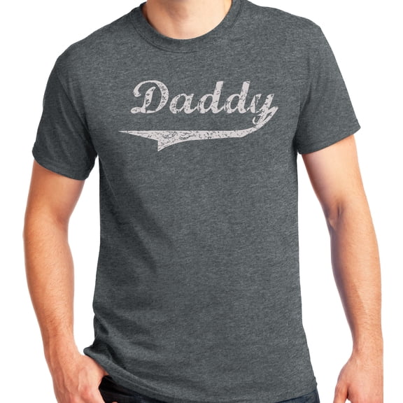 Big and Tall Daddy Distressed Baseball Script