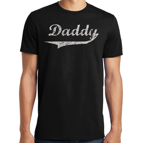 Big and Tall Daddy Distressed Baseball Script