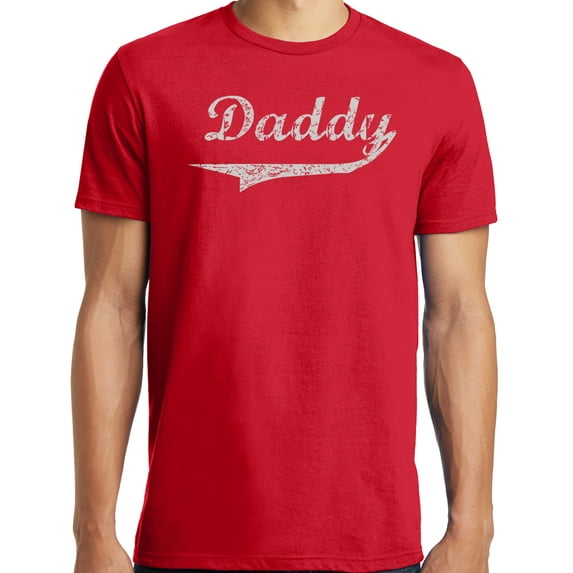Big and Tall Daddy Distressed Baseball Script