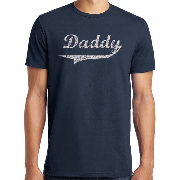 Big and Tall Daddy Distressed Baseball Script