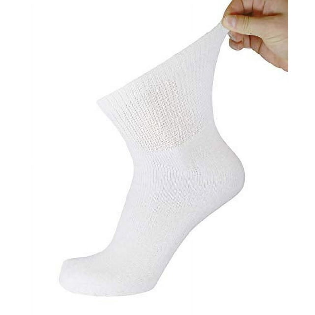 Big and Tall Diabetic Neuropathy Ankle Socks, King Size Mens Athletic ...