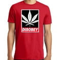 thumbnail image 1 of Big and Tall Disobey Pot Leaf Parody Logo, 1 of 1