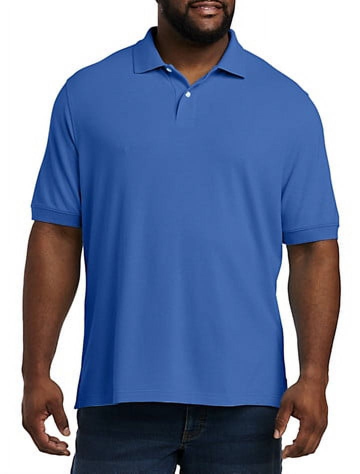 Men's Big and Tall Piqué Mesh Polo Shirt Liberia Ubuy