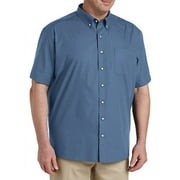 DXL Big and Tall Essentials Poplin Short-Sleeve Sport Shirt