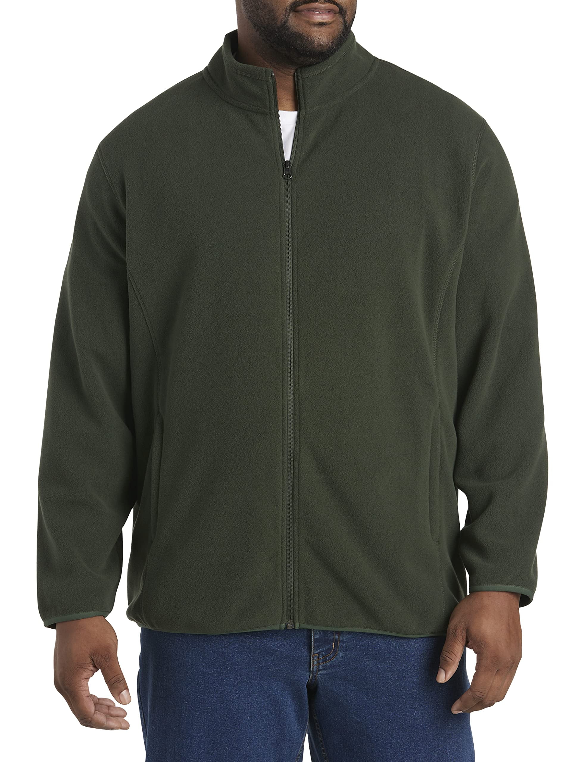 Big and Tall Essentials by DXL FullZip Polar Fleece Jacket