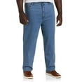 thumbnail image 1 of Big and Tall Essentials by DXL Men's Loose Fit Jeans, Light Wash, 60W x 32L, 1 of 5