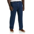 thumbnail image 1 of Big and Tall Essentials by DXL Men's Loose Fit Jeans, Medium Wash, 56W x 28L, 1 of 5