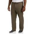 thumbnail image 1 of Big and Tall Essentials by DXL Men's Microfiber Dress Pants, Dark Khaki, 58W x 32L, 1 of 6