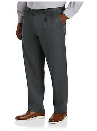 KingSize Men's Big & Tall Ks Sport Tech Pants - L, Gray at  Men's  Clothing store
