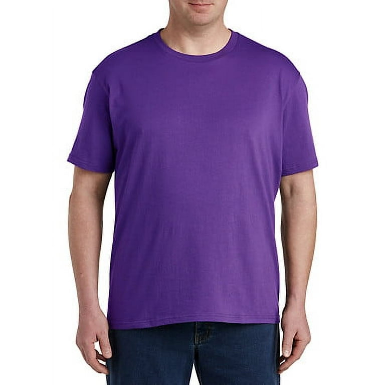 Big and tall purple best sale shirt