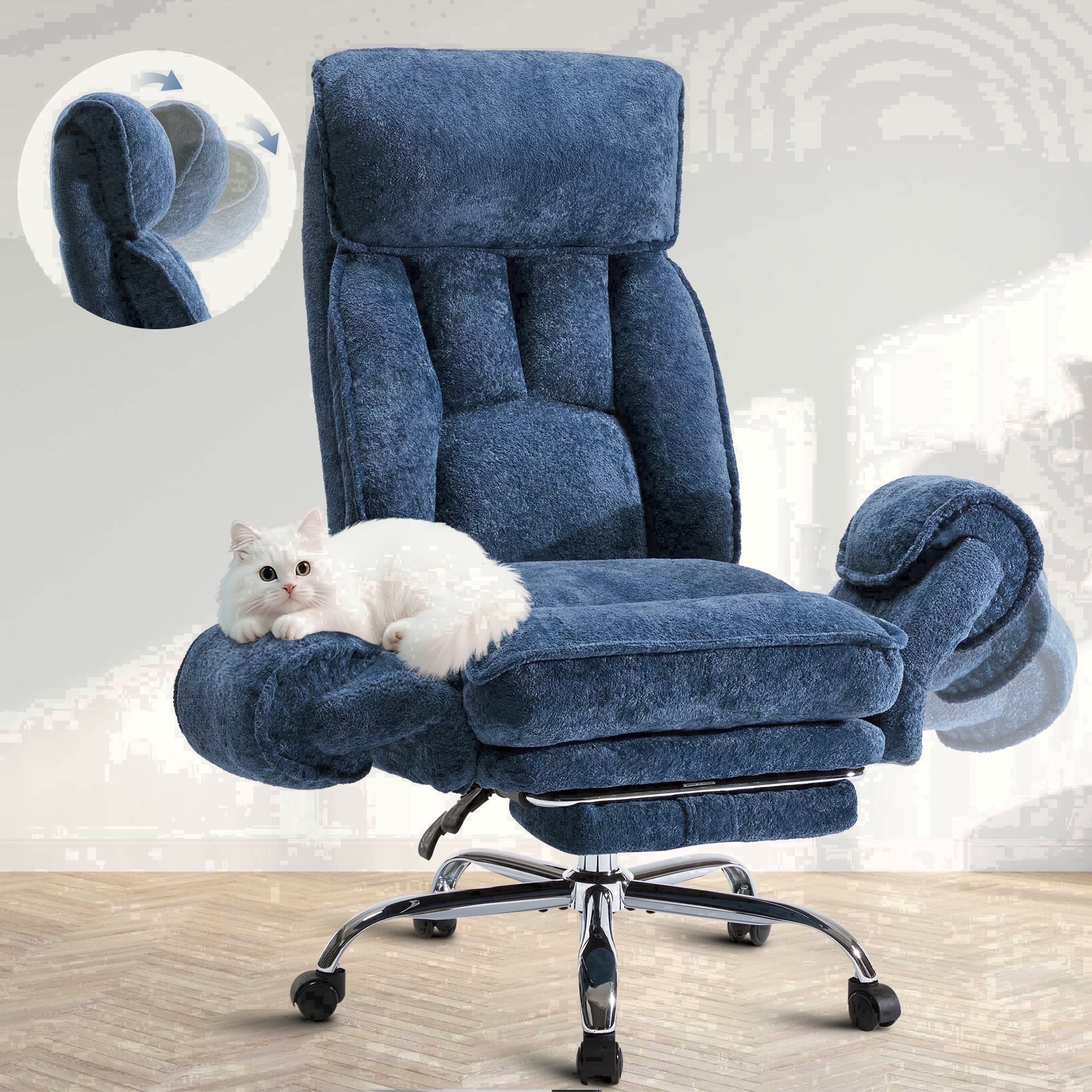 La-Z-Boy Westley Big & Tall Executive Office Chair, Active Lumbar