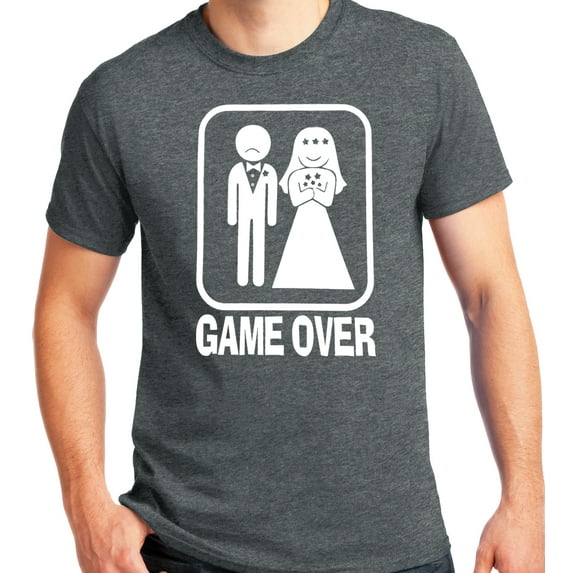 Big and Tall Funny Game Over Married Couple