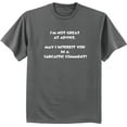 thumbnail image 1 of Decked Out Duds Big and Tall Graphic Sarcastic Funny, T-shirt (Men's), 1 of 1