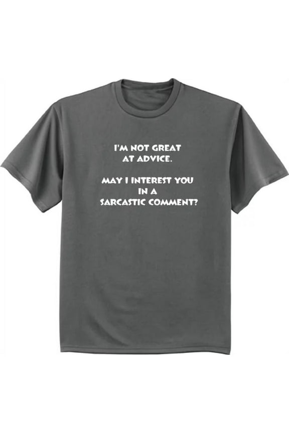 Big and Tall Graphic Tee Sarcasm Sarcastic Funny T-shirt