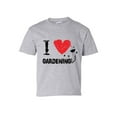 thumbnail image 1 of Big and Tall Graphic Tees- I Love Gardening Outdoor Shirts For Men, 1 of 2
