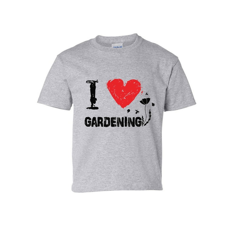 Big and Tall Graphic Tees- I Love Gardening Outdoor Shirts For Men