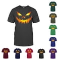 thumbnail image 1 of Big and Tall Halloween Tshirt for Men Seasonal Graphic Tee for Casual Short Sleeve Halloween Print Top with Comfortable and Versatile Grey 5XL, 1 of 3