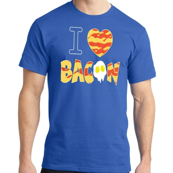 Big and Tall I Heart Love Bacon