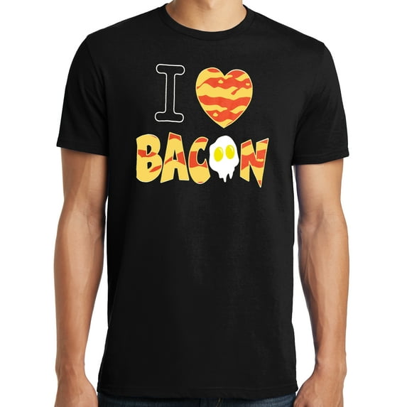 Big and Tall I Heart Love Bacon