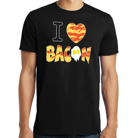 Big and Tall I Heart Love Bacon