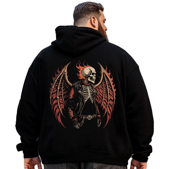 Big and Tall Men Hoodie Plus Size Hooded Sweatshirt Fleece Pullover 4XLT H2 5KP9 G19