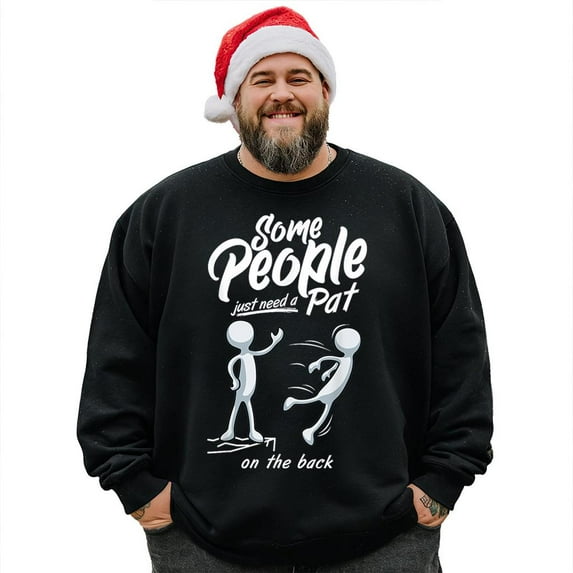 Big and Tall Men Sweatshirt Fleece Sweatshirt Long Sleeve T Shirt Pullover 5XLT L0 5KP8 W07