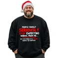 thumbnail image 1 of Big and Tall Men Sweatshirt Fleece Sweatshirt Long Sleeve T Shirt Pullover 8XLT L0 5KP8 W11, 1 of 8