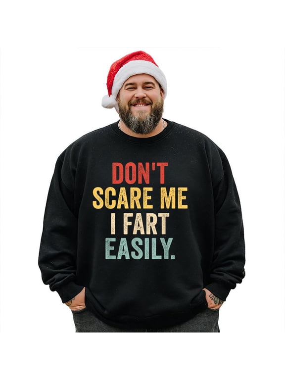 Big and Tall Men Sweatshirt Fleece Sweatshirt Long Sleeve T Shirt Pullover L L0 5KP7 W05