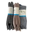 thumbnail image 1 of Big and Tall Men's Crew Socks Midweight Cotton Blend in Fashionable Heather Colors, 1 of 3