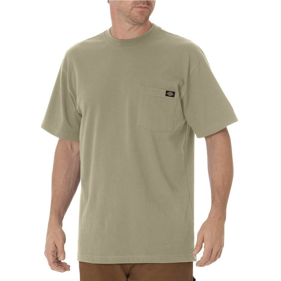 Big and Tall Men's Short Sleeve Heavyweight Crew Neck Tee