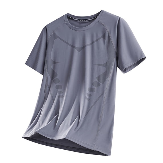 Big and Tall Mens Athletic Muscle Tee Quick Dry Crew Neck Moisture-Wicking Workout Shirt Fathers Gift M-5XL
