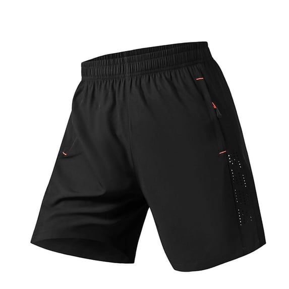 Big and Tall Mens Athletic Shorts Quick Dry Moisture-Wicking Zipper Pockets Short Pants Fathers Gift