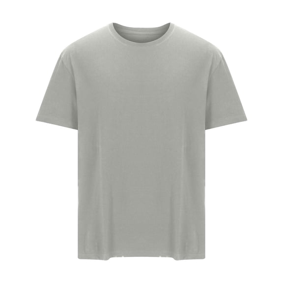 Big and Tall Mens Clothing L-5X Plus Size T Shirts Short Sleeve Crew Neck Tshirts Shirt Casual Solid Pullover Athletic Workout Tees Tops