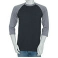thumbnail image 1 of Big and Tall Mens Raglan Baseball Shirts - RCQS, 1 of 4