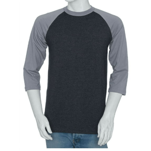 Big and Tall Mens Raglan Baseball Shirts - RCQS