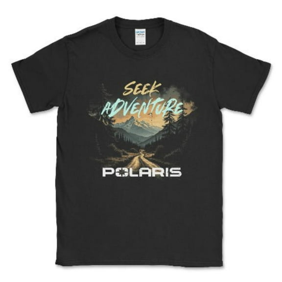 Big and Tall Mens Tee Polaris Seek Adventure